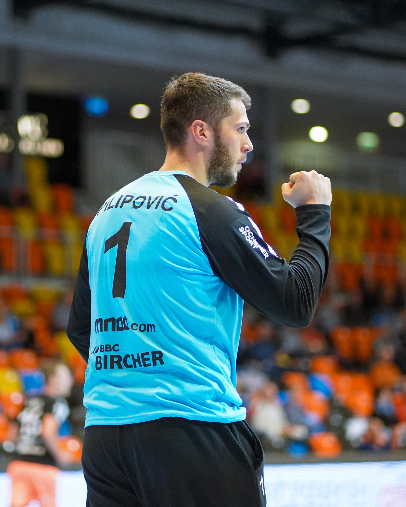 Kristian Pilipović, Quickline Handball League, GC Amicitia Zürich vs Kadetten Schaffhausen, BBC Arena